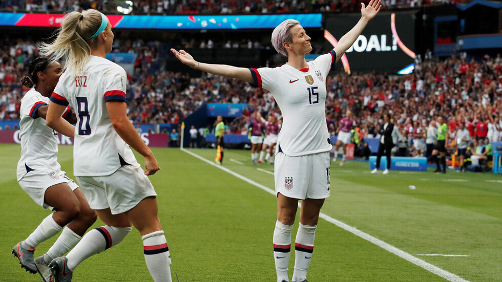 Rapinoe guía a Estados Unidos a las semifinales del “Mundial”