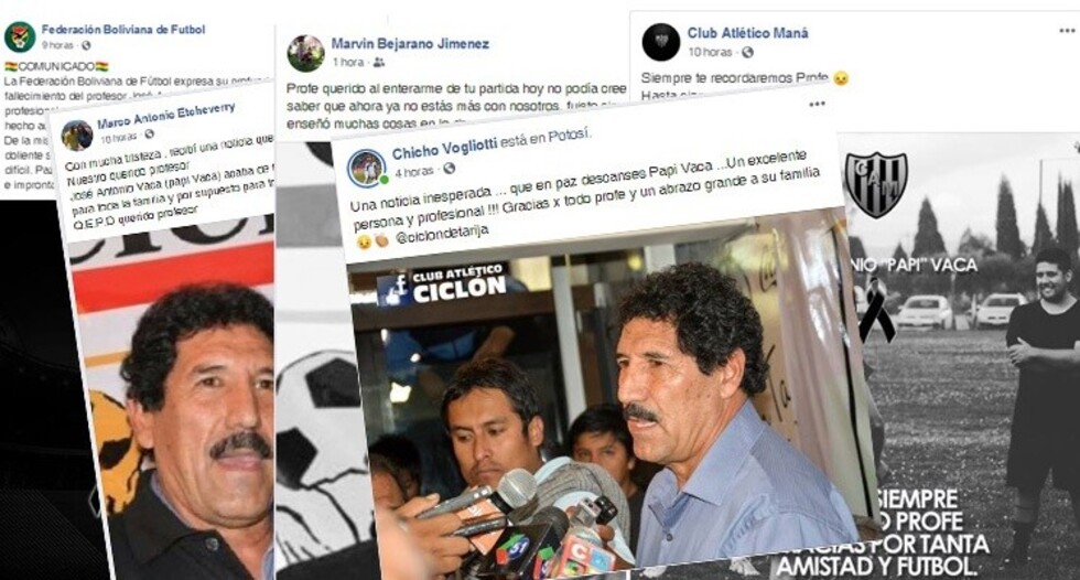 “Gracias Papi”: El mundo del fútbol utilizó las redes para despedir a Vaca