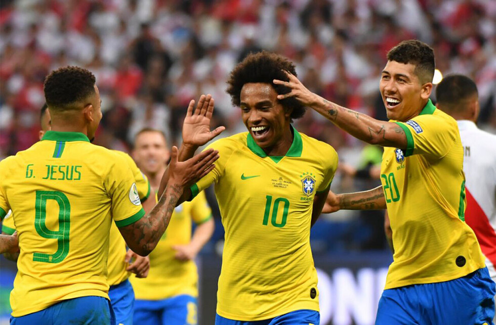 Brasil confirmó la baja de William para el domingo