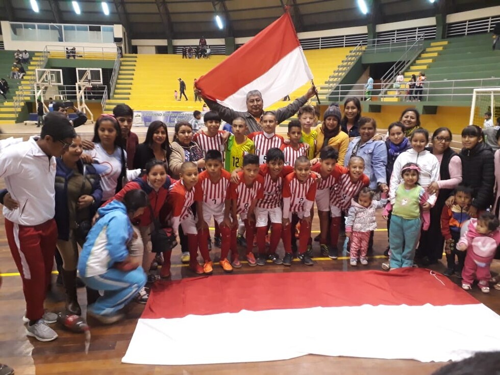 Tarija a la final del nacional de futsal Sub 12