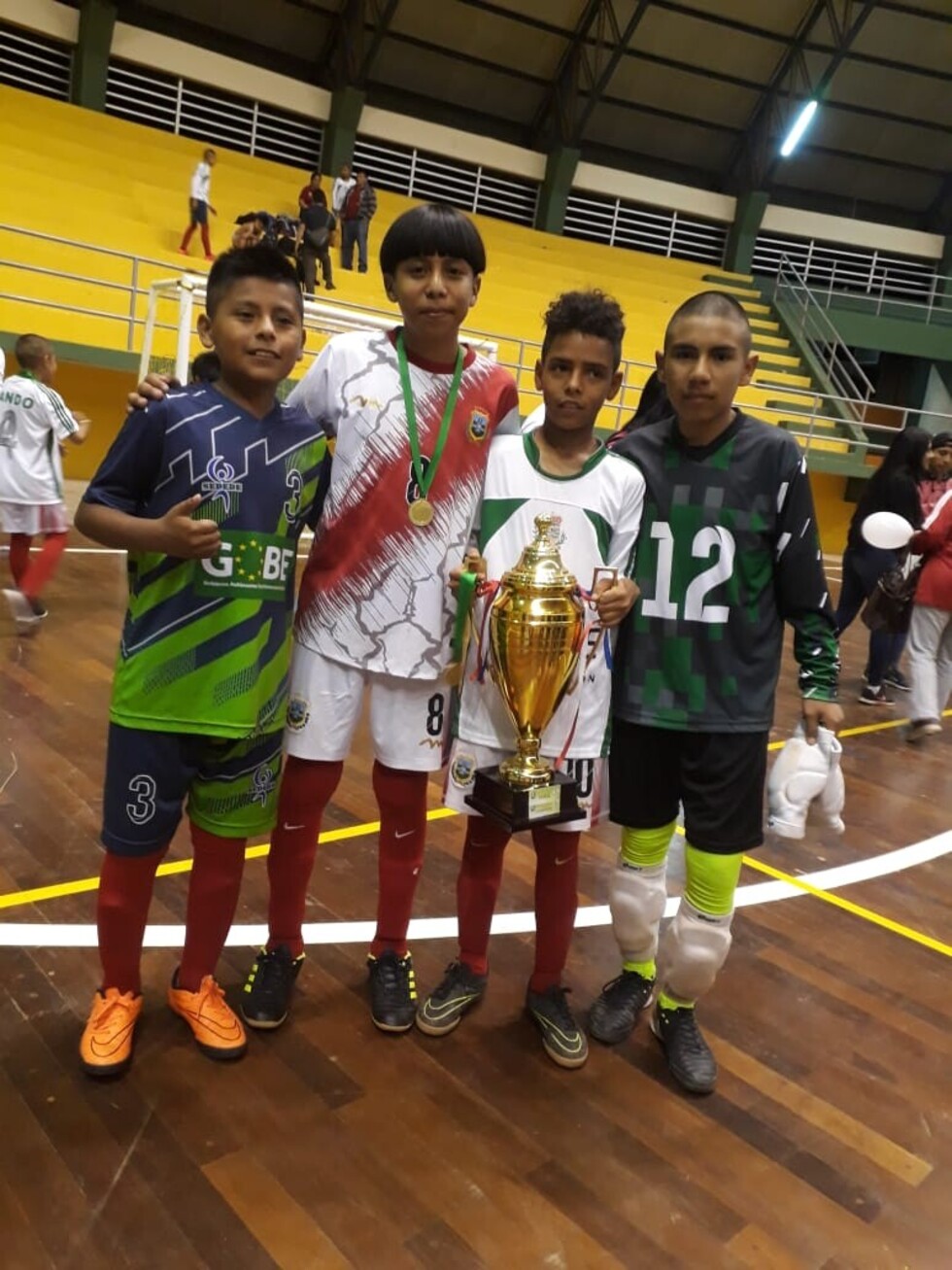 Tarija bicampeón del nacional de futsal sub-12