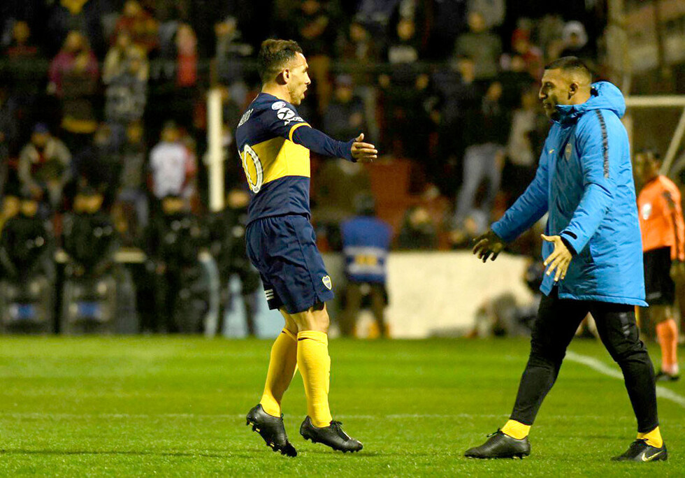 Boca le ganó a Patronato con goles de Tevez y Salvio