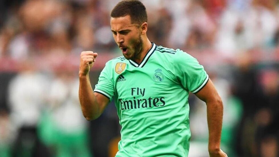 Eden Hazard inicia el cambio de imagen del Real Madrid