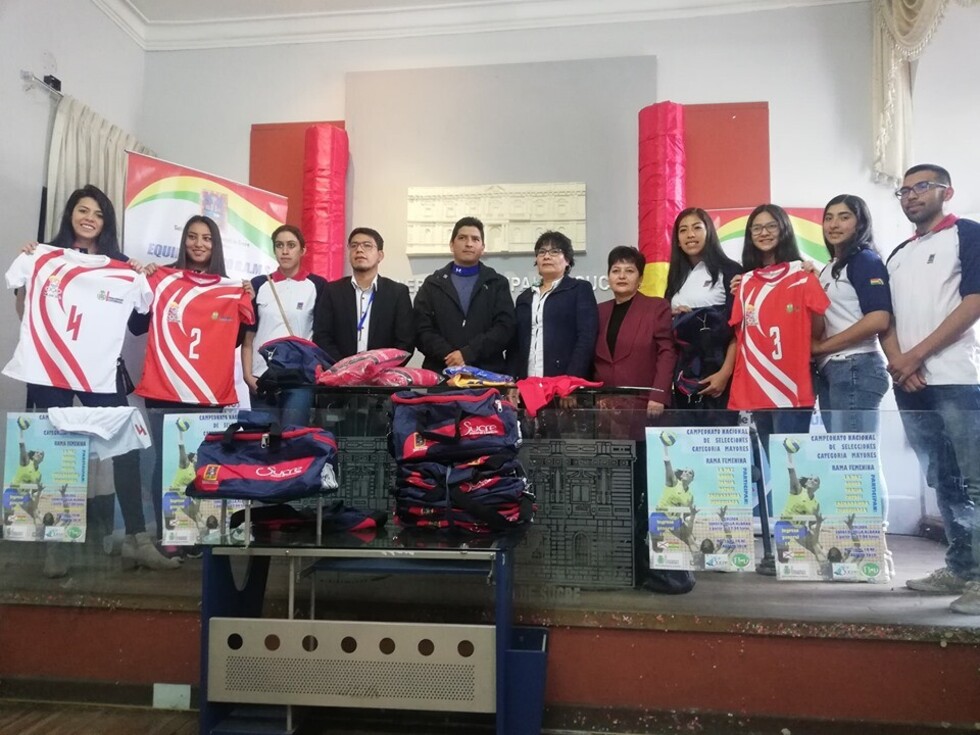 Tarija participa del nacional de vóley en Sucre