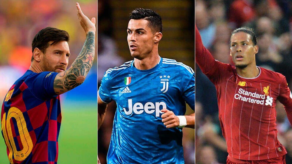 Leo Messi, Cristiano y Van Dijk, nominados al premio de la UEFA