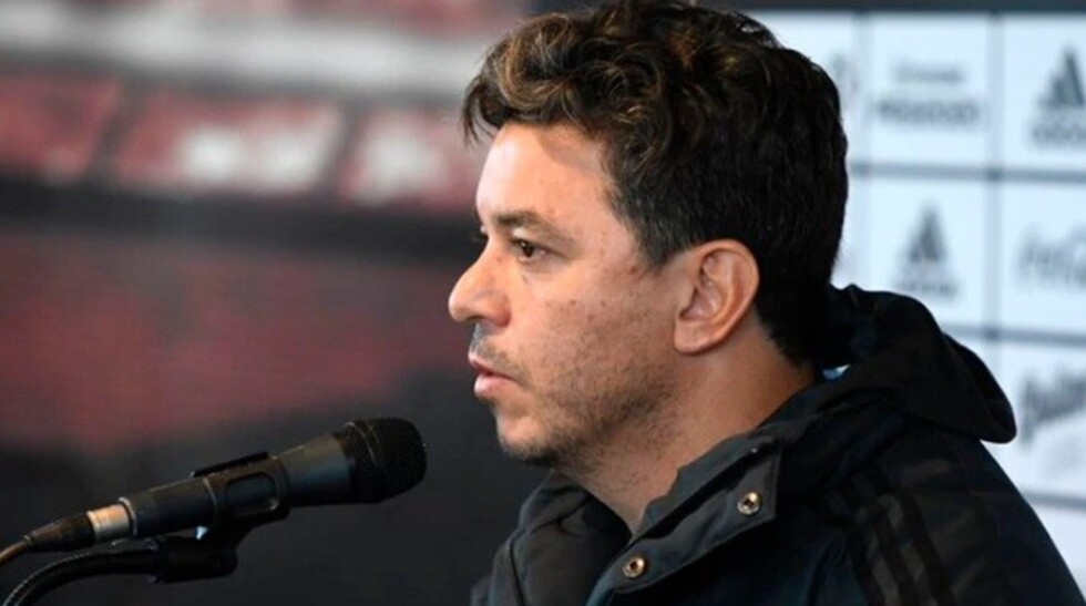 Gallardo habló sobre Scocco, Pinola y el partido con Racing