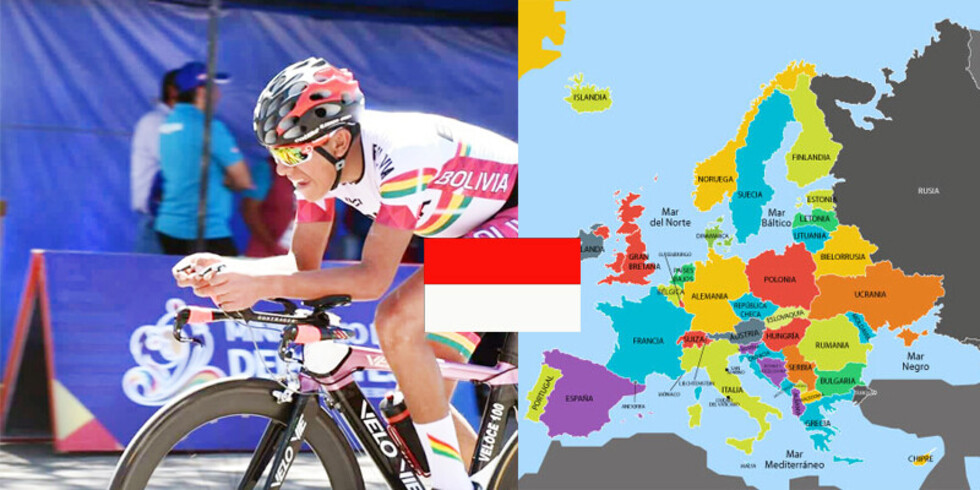 Martín Cerón, el ciclista tarijeño que busca “conquistar” Europa