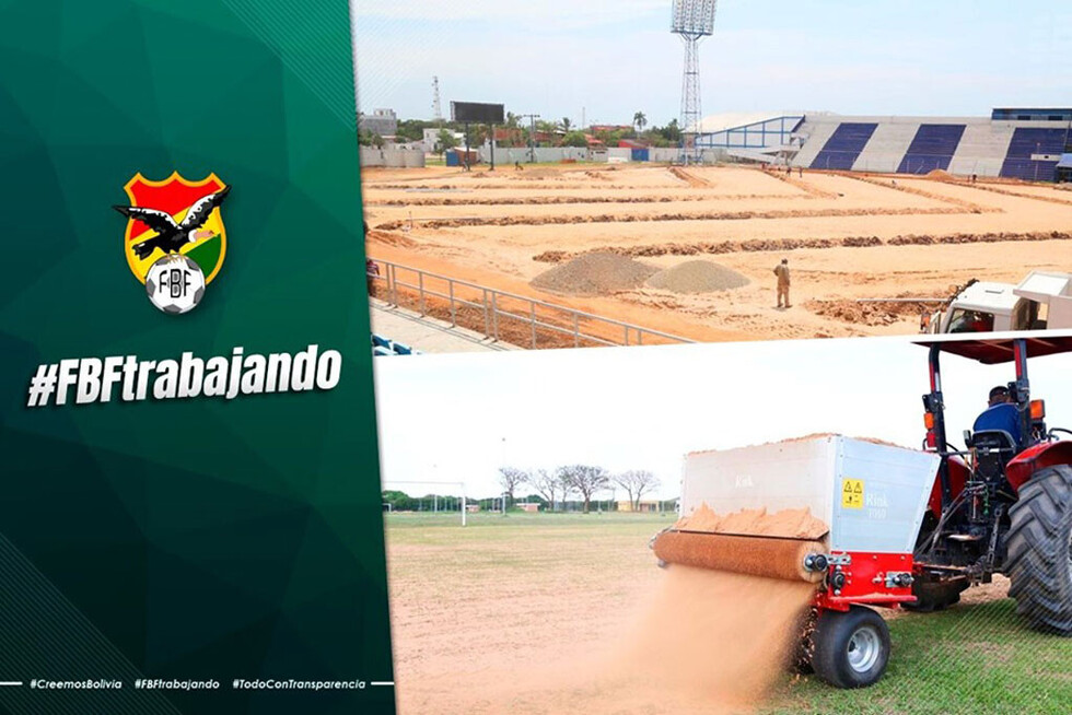 Nueve canchas se alistan para el Sudamericano