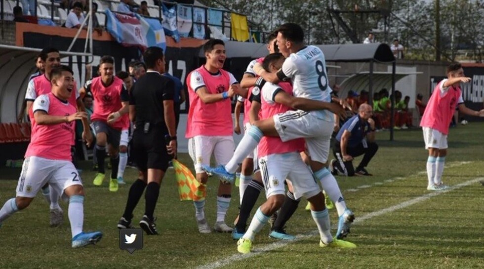Argentina superó a Colombia y es finalista del torneo Sub-15