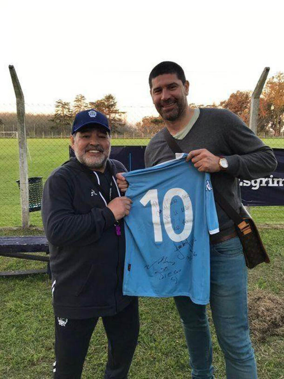 La relación de “El Pampa” con Maradona