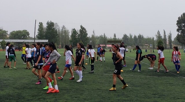 Atlético Ciclón femenino culminó las pruebas