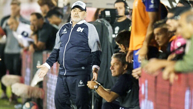Incertidumbre por la continuidad de Maradona en Gimnasia