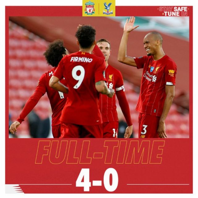 El Liverpool acaricia el título de la Premier League 