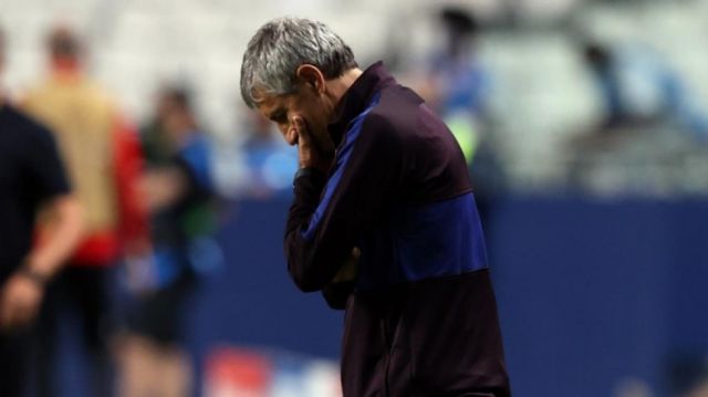 Setién: “De esto hay que sacar conclusiones y tomar decisiones”