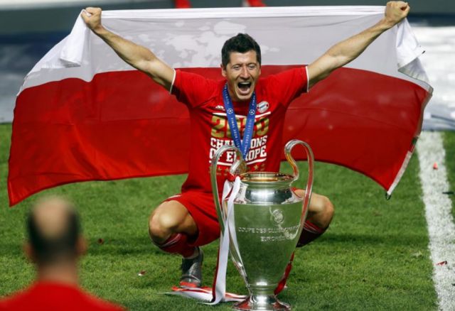 Lewandowski el máximo artillero con 15 goles en esta Champions