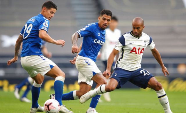 El Everton de James sorprende al Tottenham de Mourinho