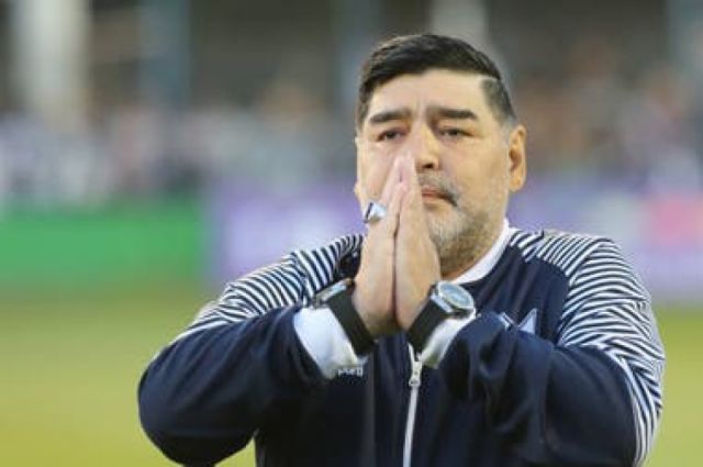 Diego Maradona murió