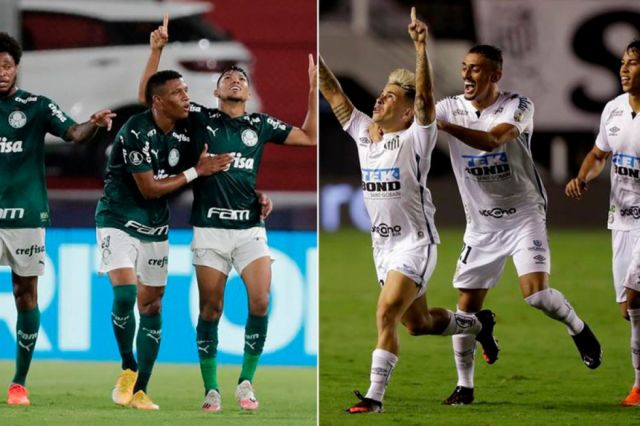 Palmeiras y Santos definen al campeón de la Libertadores