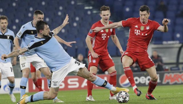 Bayern goleó a Lazio por la ida de los octavos de final