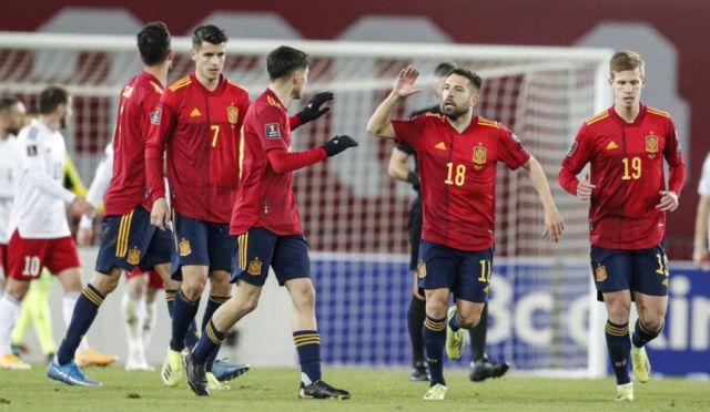Un gol de Olmo en el 92’ le da  el triunfo a España en Georgia