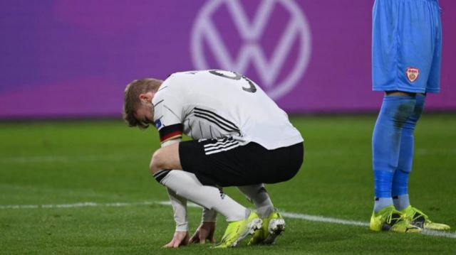 Macedonia le ganó  a Alemania Por las Eliminatorias de Europa