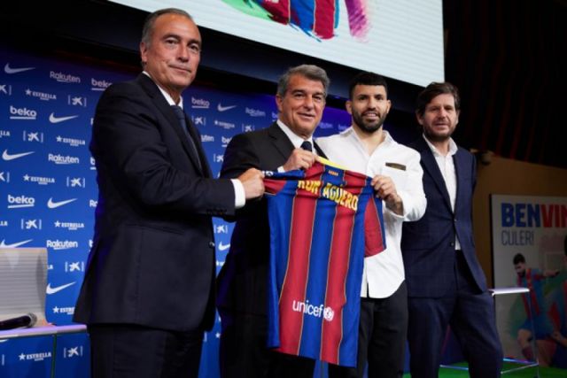 Las frases de Agüero como  nuevo refuerzo del Barcelona