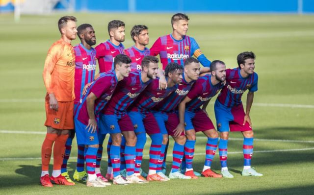 El Barcelona jugó su primer  partido sin Lionel Messi
