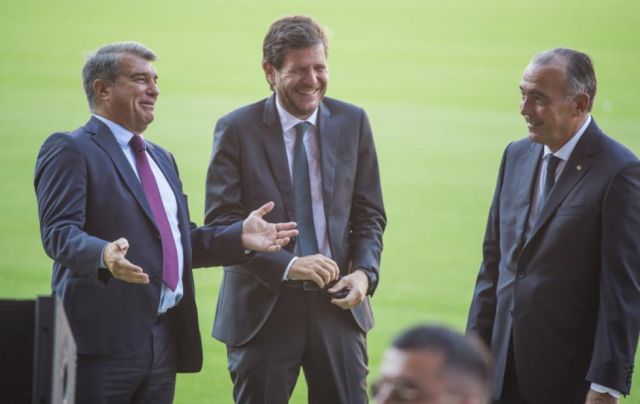 Laporta espera el sí de Messi y dice que La Liga está ayudando