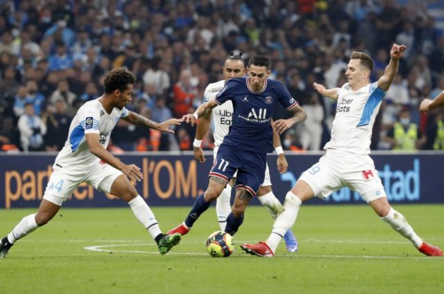 El PSG con todas sus figuras no pudo vulnerar al Marsella