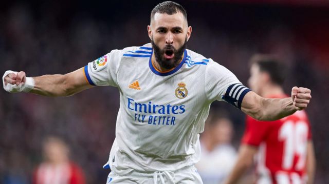 Benzema afianza al Real Madrid en lo más alto del fútbol español