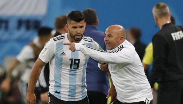 Agüero reveló cuándo se quebró  su relación con Jorge Sampaoli 