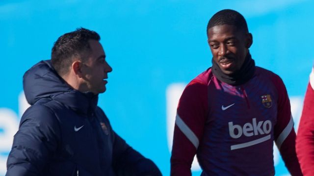 Xavi:  "A Dembélé le firmaría ya su renovación de contrato"