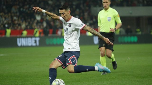 PSG goleó al Angers y quedó a  un paso del título de la Ligue 1