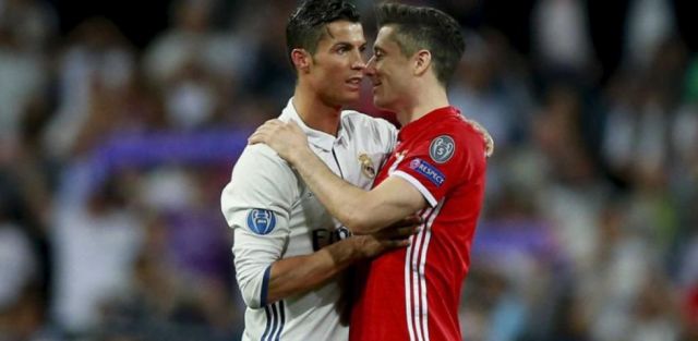 Suena el nombre de Cristiano  para el Bayern por Lewandowski