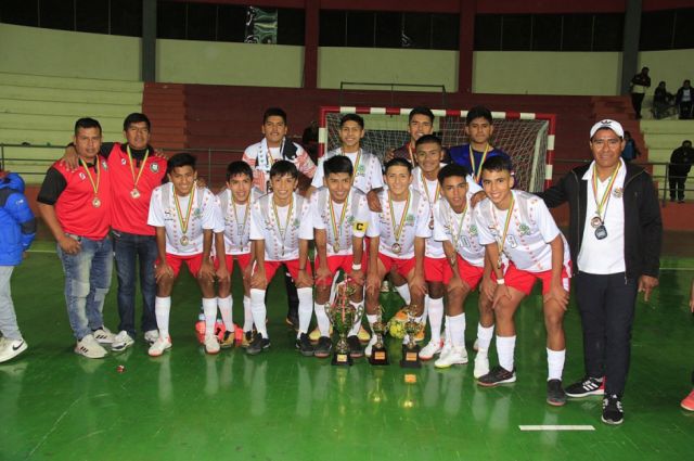 Tarija campeón del torneo nacional de futsal Sub-17