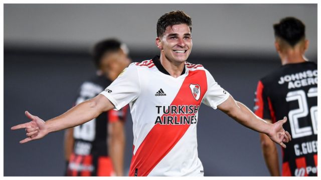 Locura de los hinchas de River por despedir a Julián Álvarez