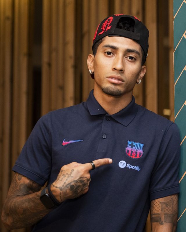 Raphinha:   “Ser un brasileño más que  llegó al Barça es un honor”