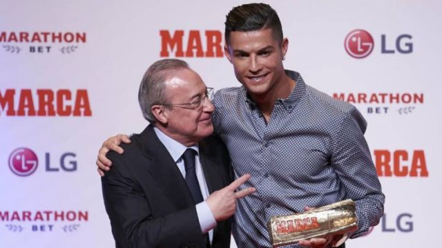 Madridistas piden por Cristiano a Florentino Pérez 