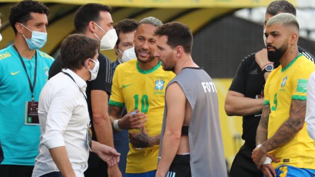 Suspenden definitivamente el  partido entre Argentina y Brasil