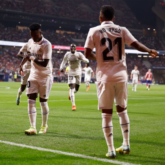 El Real Madrid se quedó con el  derbi español ante el Atlético