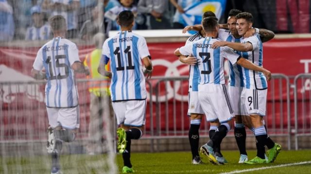 Con otro show de Messi,  Argentina goleó a Jamaica 