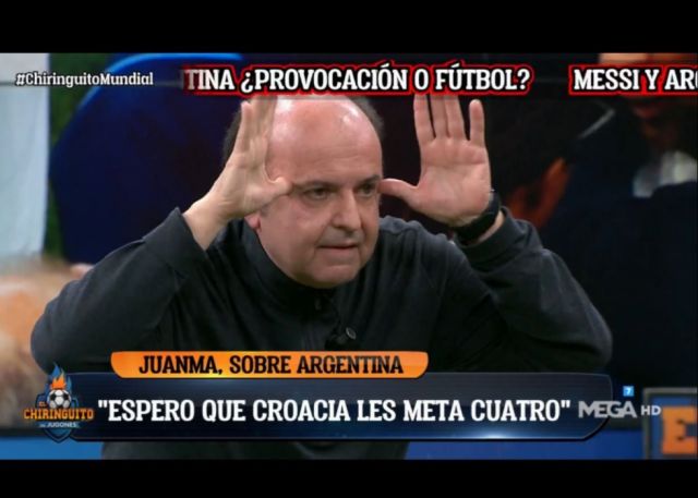 Juan Manuel Rodríguez: “Espero que Croacia les meta cuatro" 