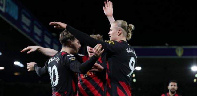 Doblete de un insaciable  Haaland ante 'su' Leeds