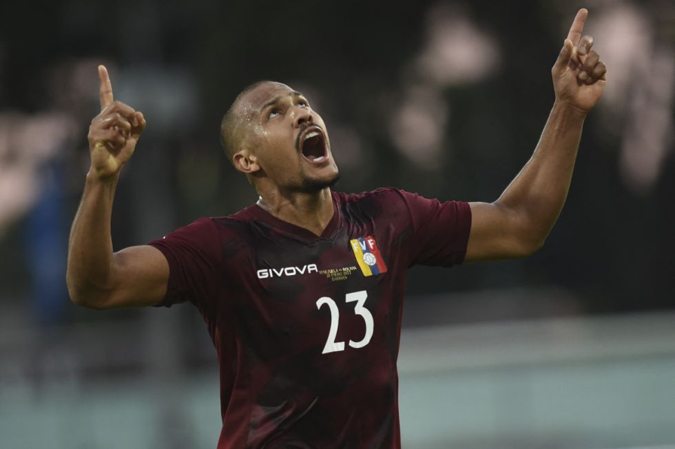 Salomón Rondón acordó de  palabra su vinculación a River