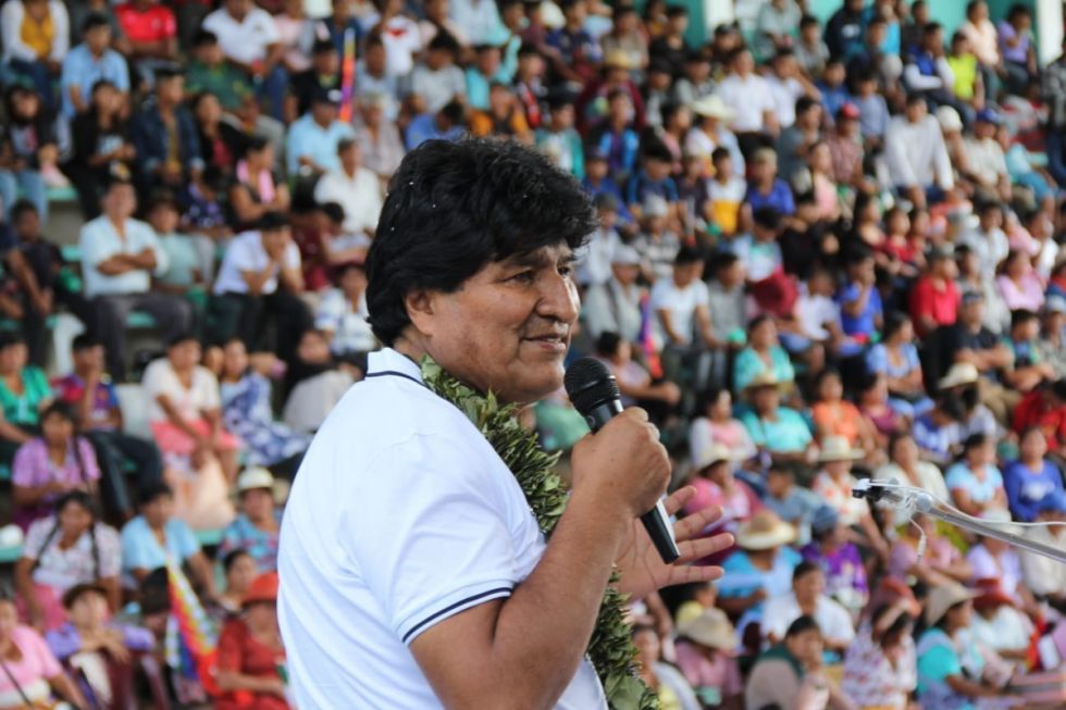 Eligen a Evo Morales como  presidente de Palmaflor 