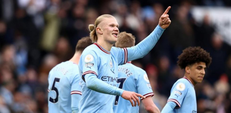 Erling Haaland hace temblar los  récords de la Premier League 