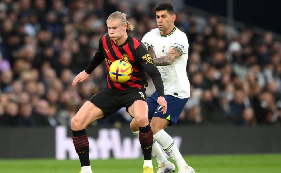 El Tottenham de Cuti Romero frenó al City de Haaland 