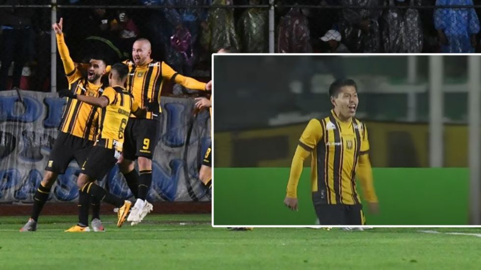 Victoria del Tigre 3-2 sobre Bolívar; Diego Wayar anotó uno de los goles 