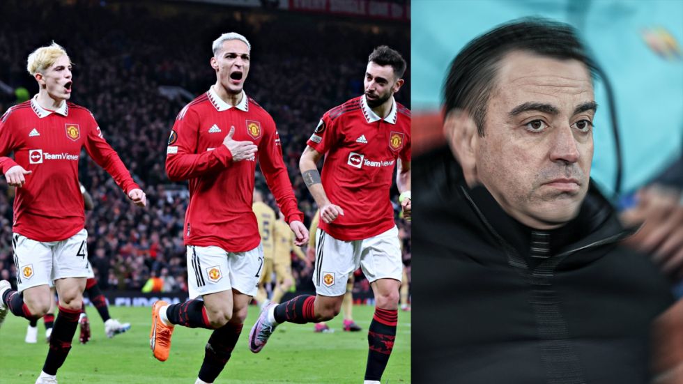 Europa League: El United de Antony y Lisandro deja fuera al Barcelona 