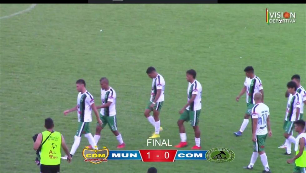Municipalidad de Yacuiba gana con lo justo la primera final 